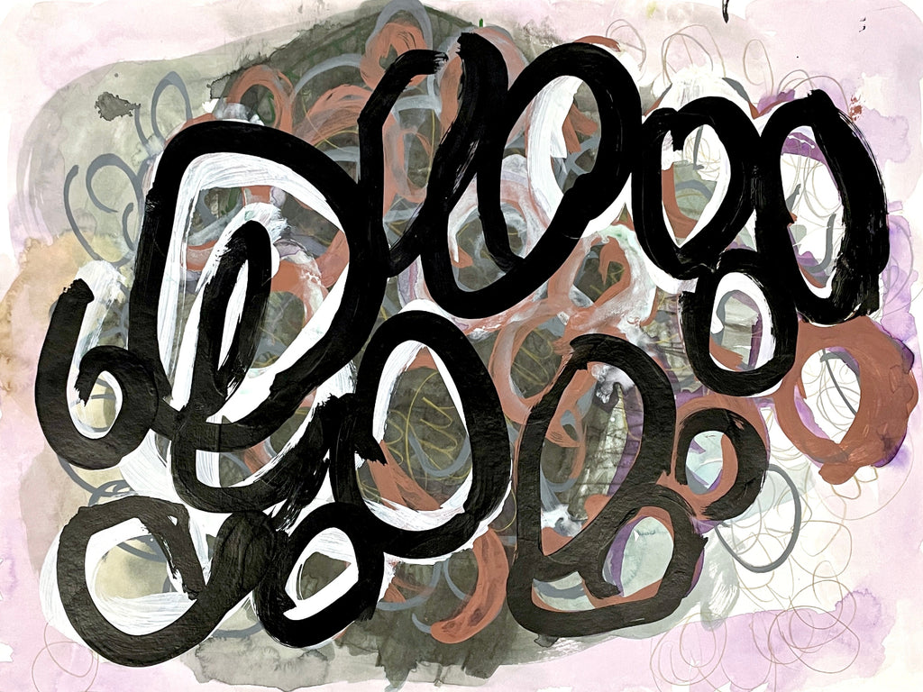 Black and White over Brown and Gray, by Jerome Payne