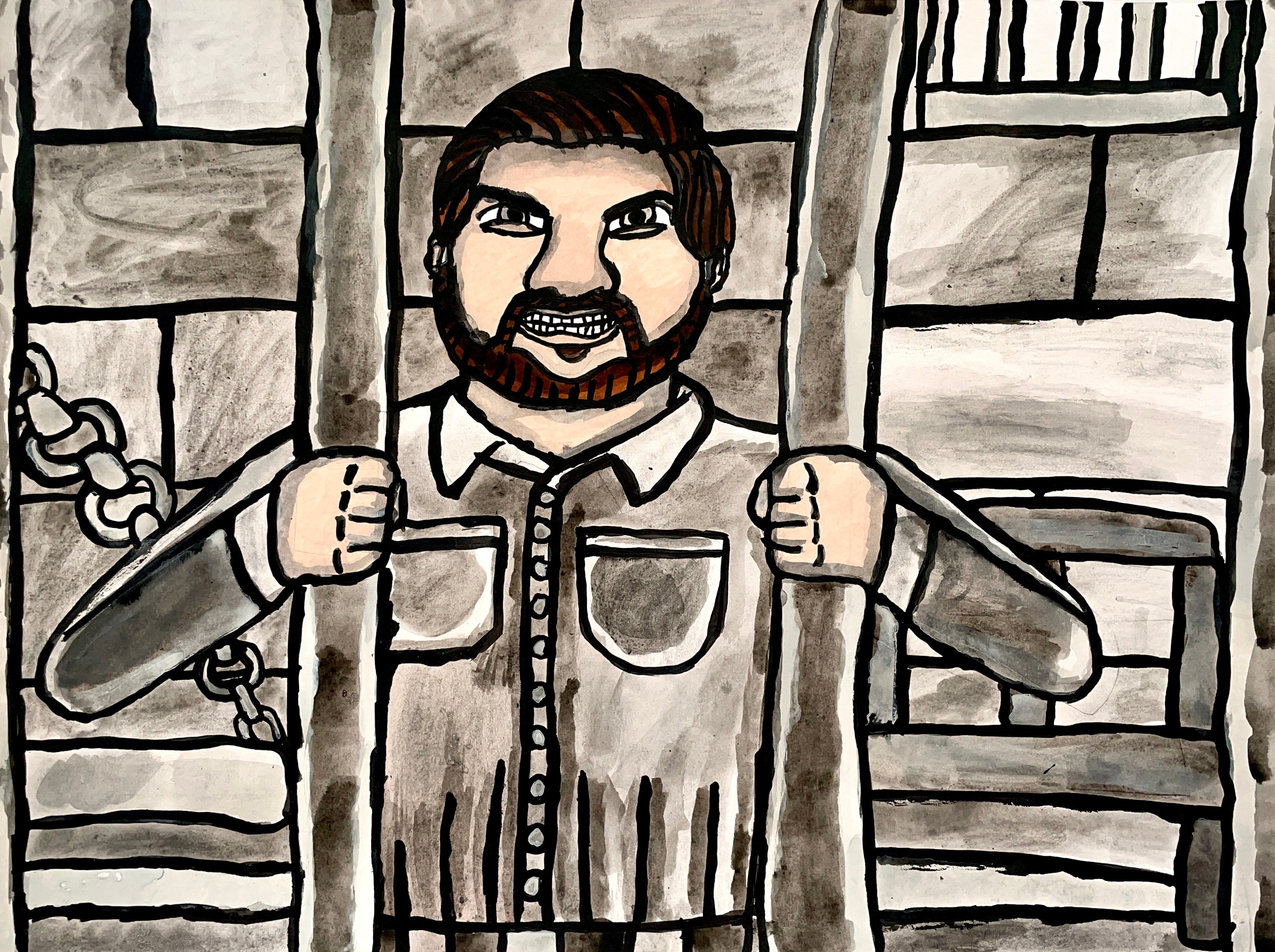 JD Vance in Prison, by John Peterson - pasc-gallery