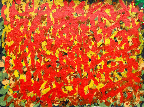 Untitled (Garden Red), by Julieann Dombrowski
