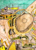 I Saw A Downtown Detroit Cobo Hall, by Keisha Miller
