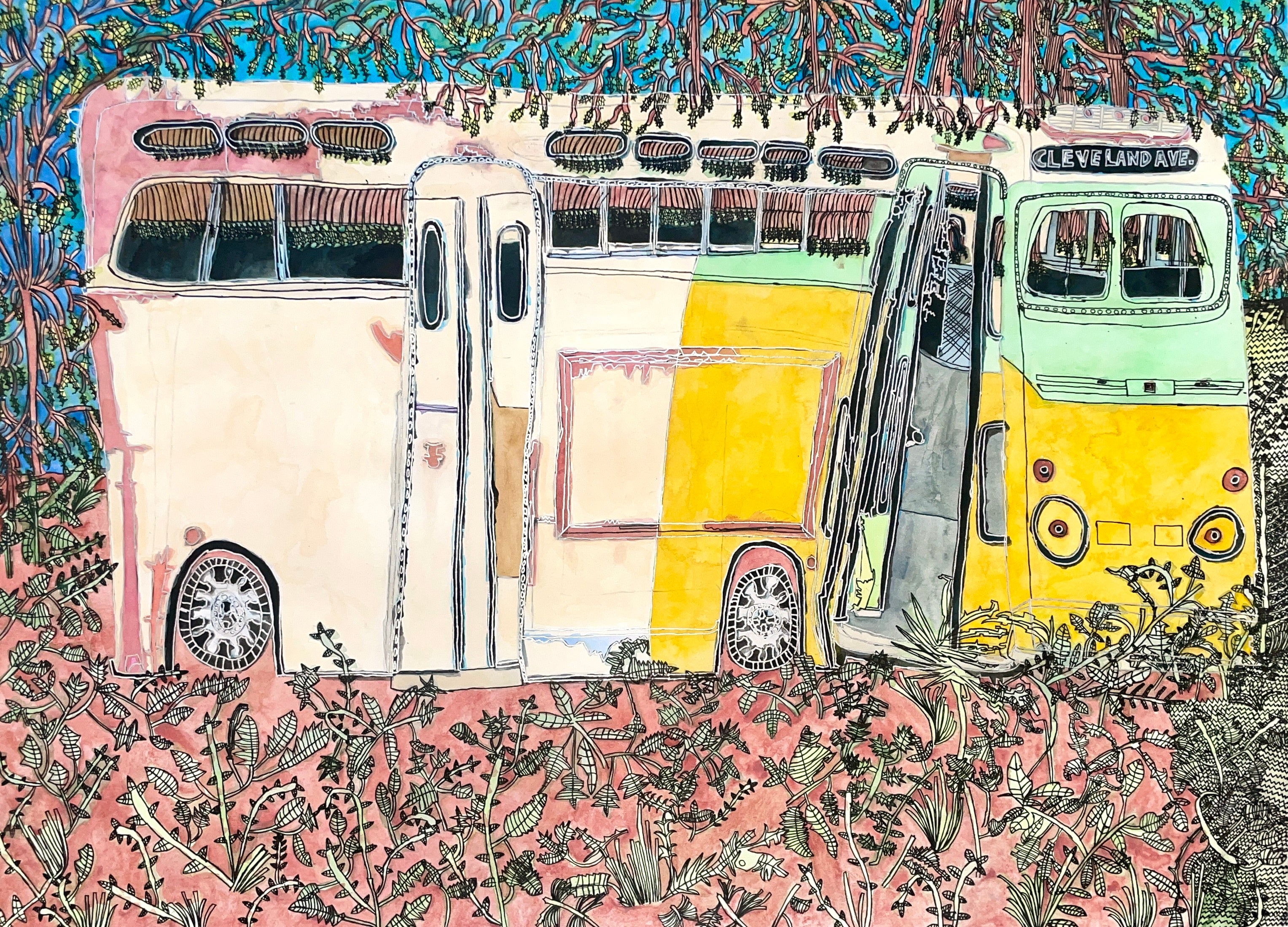 Rosa Parks' Bus, by Keisha Miller