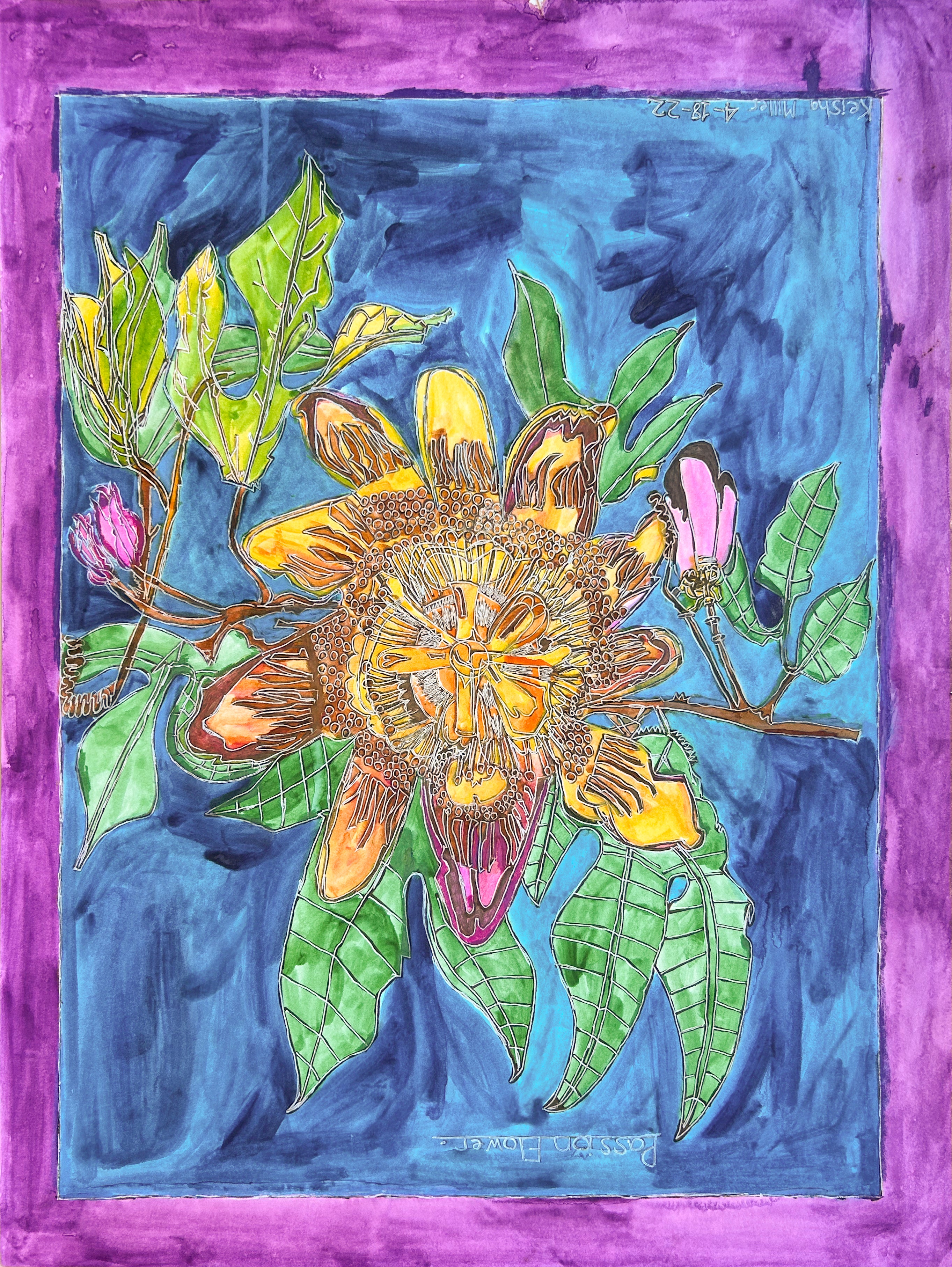 Passion Flower, by Keisha Miller - pasc-gallery