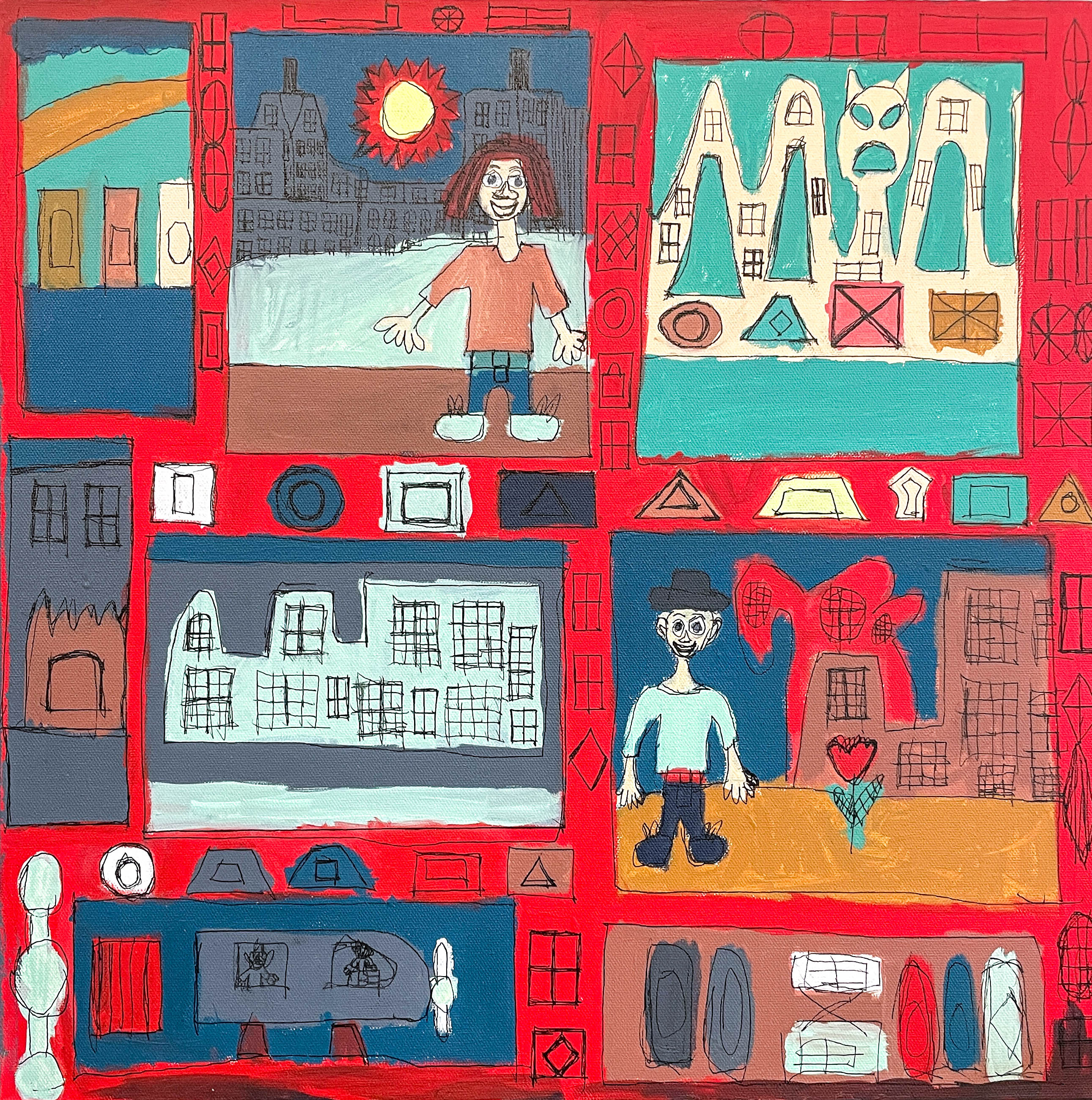 City Windows, by Khristopher Harris