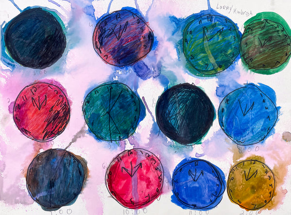 Untitled (Clocks), by Larry Kimbrough