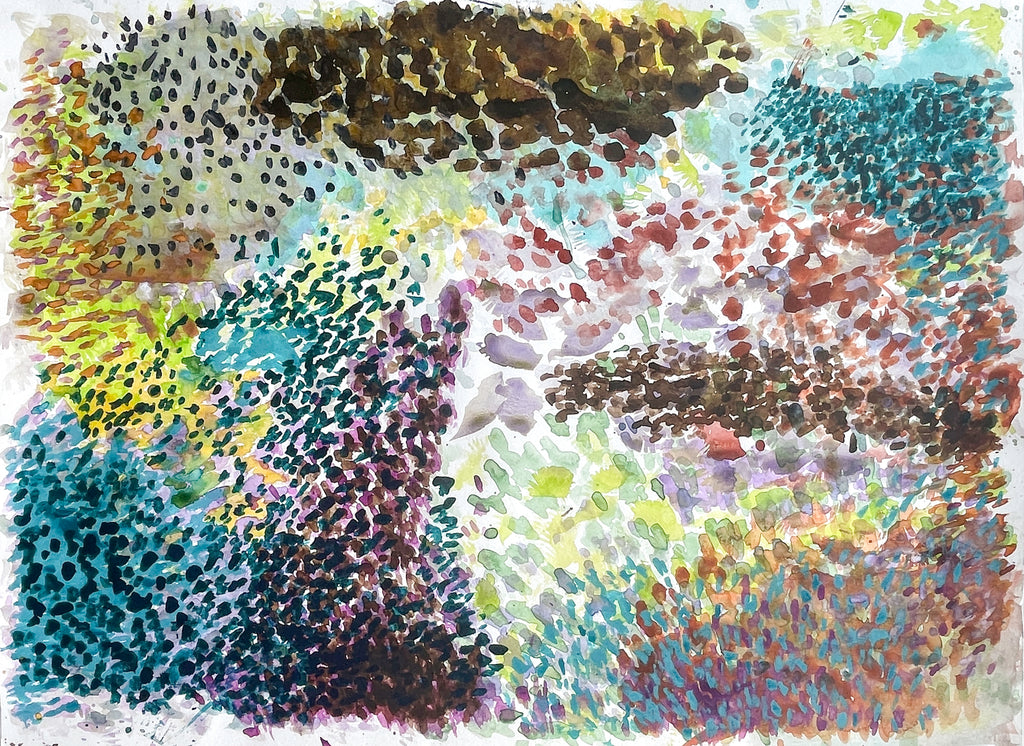 Untitled (Swirling Colors), by Lauren Samuels