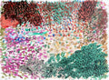 Untitled (Reds & Greens), by Lauren Samuels - pasc-gallery