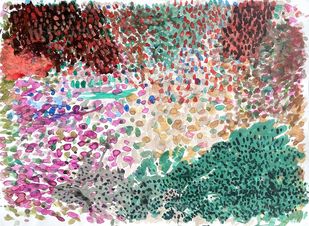 Untitled (Reds & Greens), by Lauren Samuels
