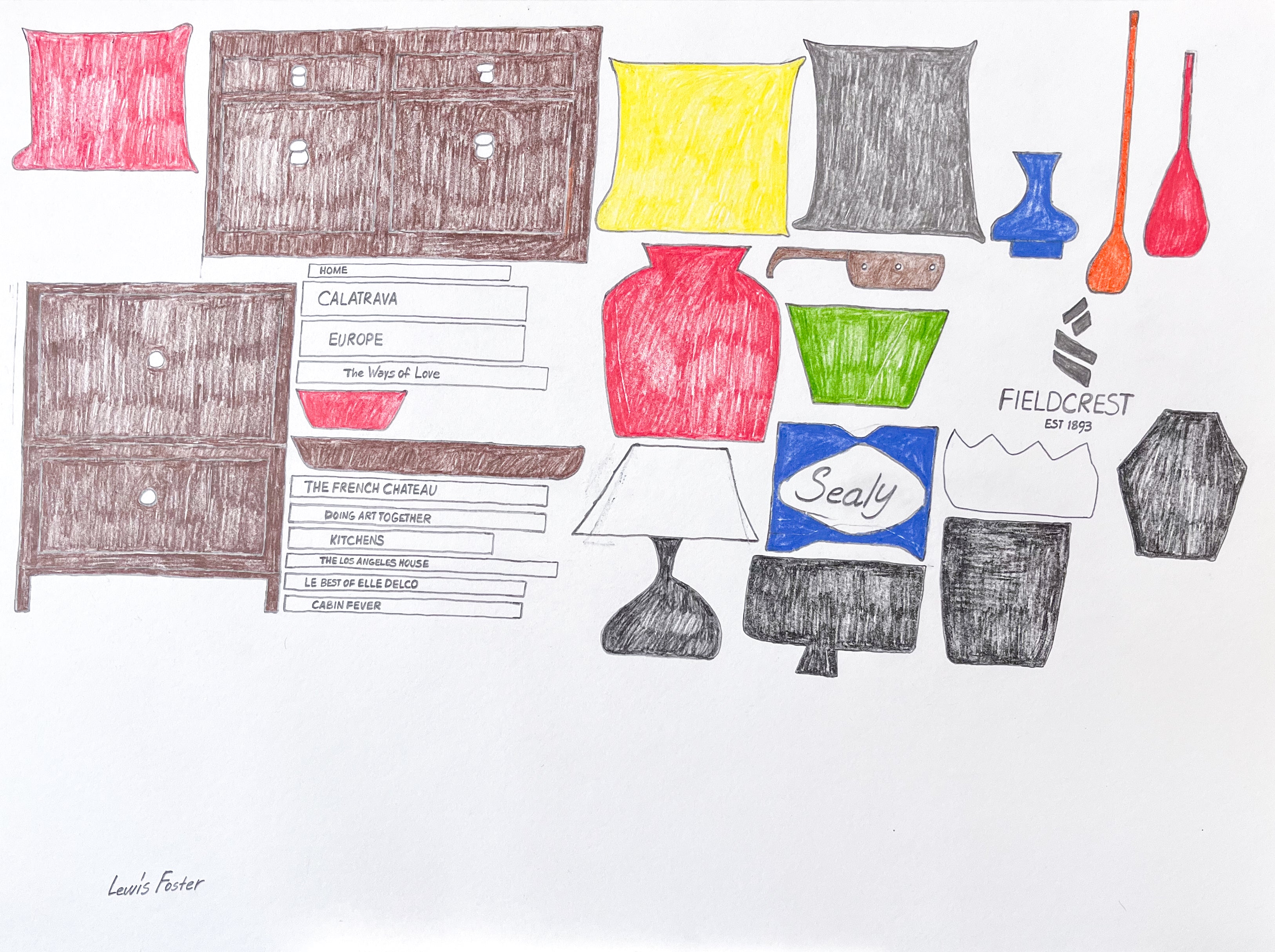 Cabin Fever Kitchens, by Lewis Foster - pasc-gallery