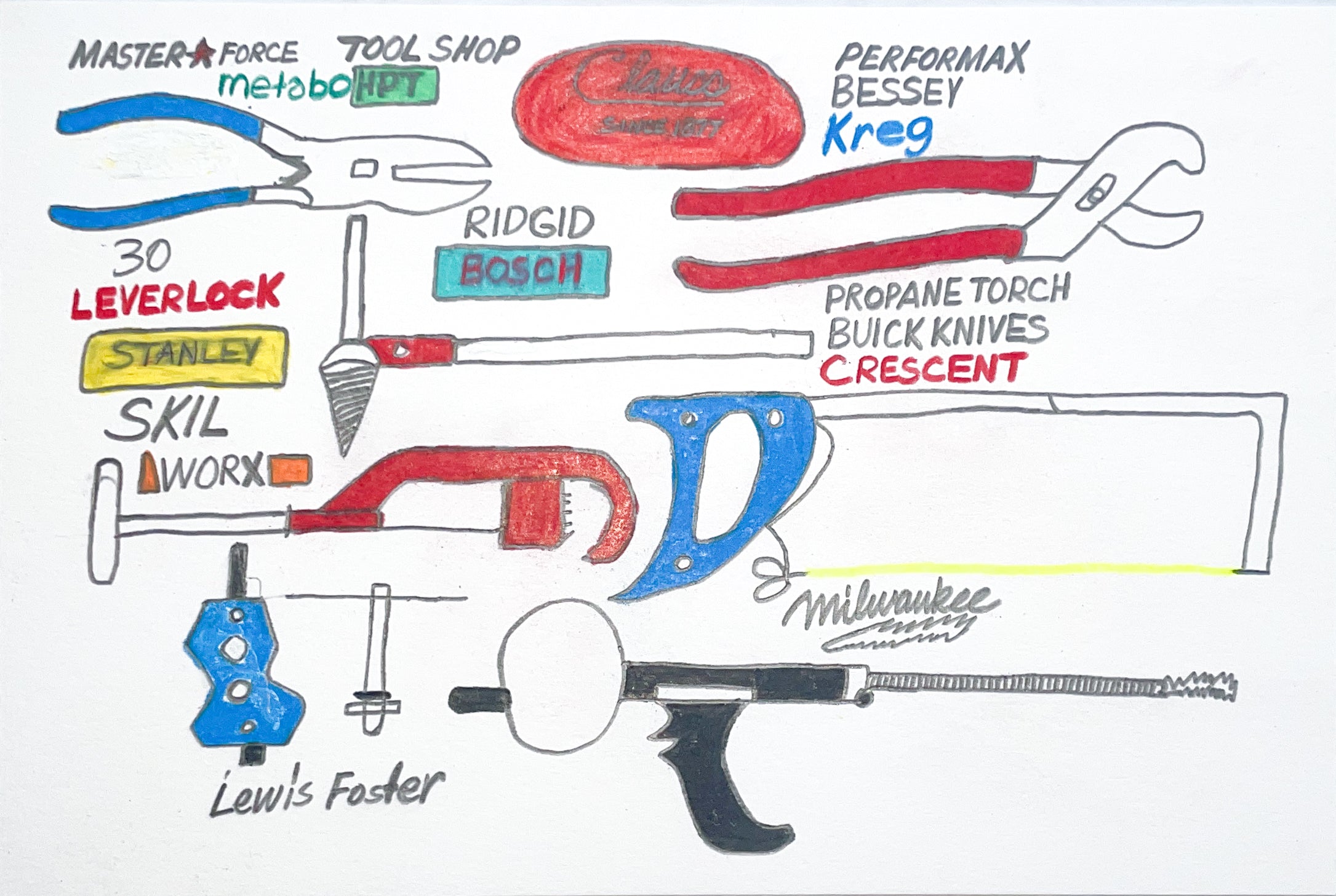 Master Force Tools, by Lewis Foster