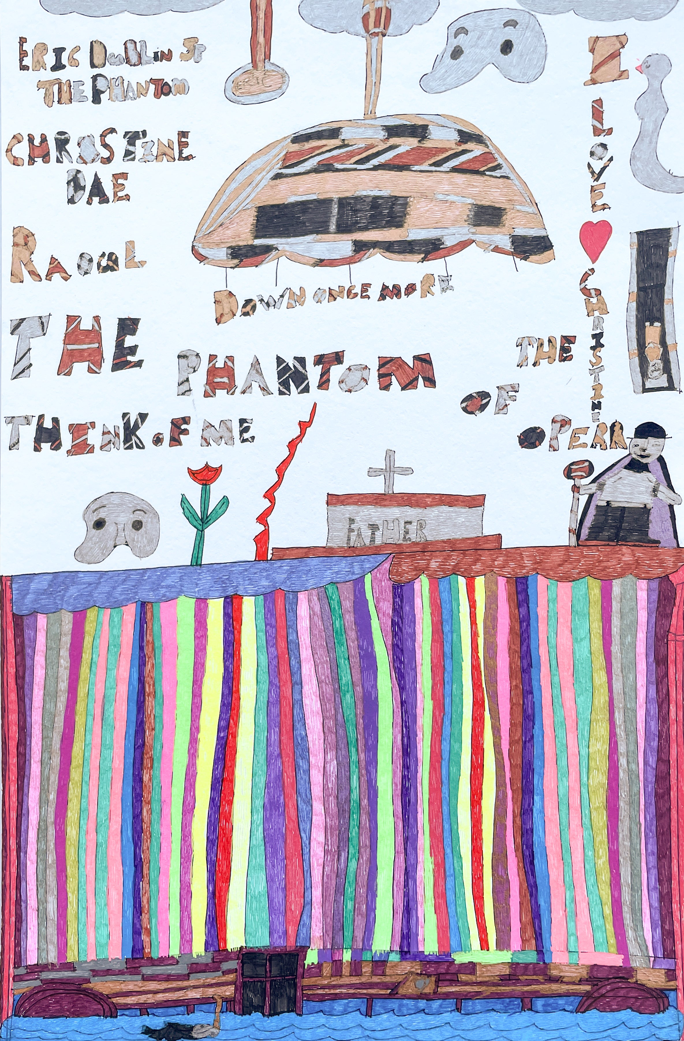 The Phantom of the Opera, by Mandy Demorest - pasc-gallery