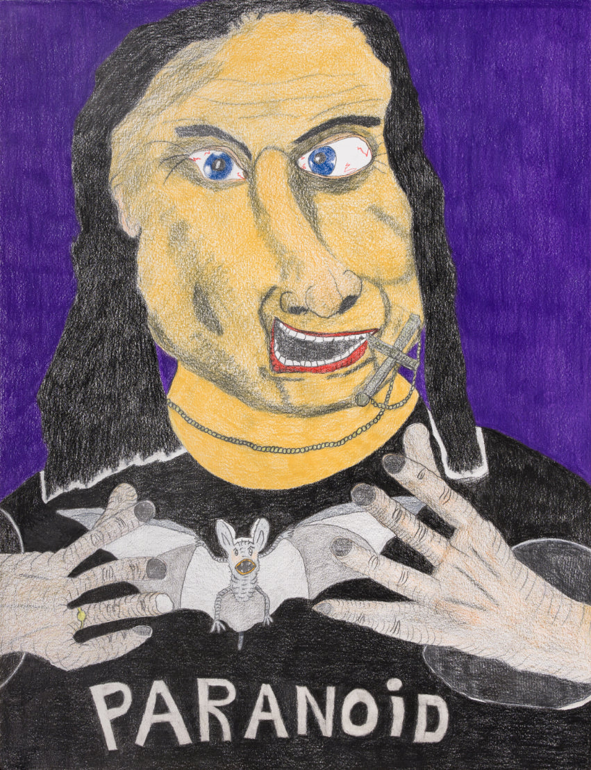 Ozzy Osbourne, by Marcel van de Velde