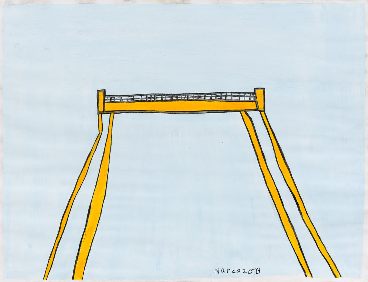 Containerkraan (Container Crane), by Marco Barbier