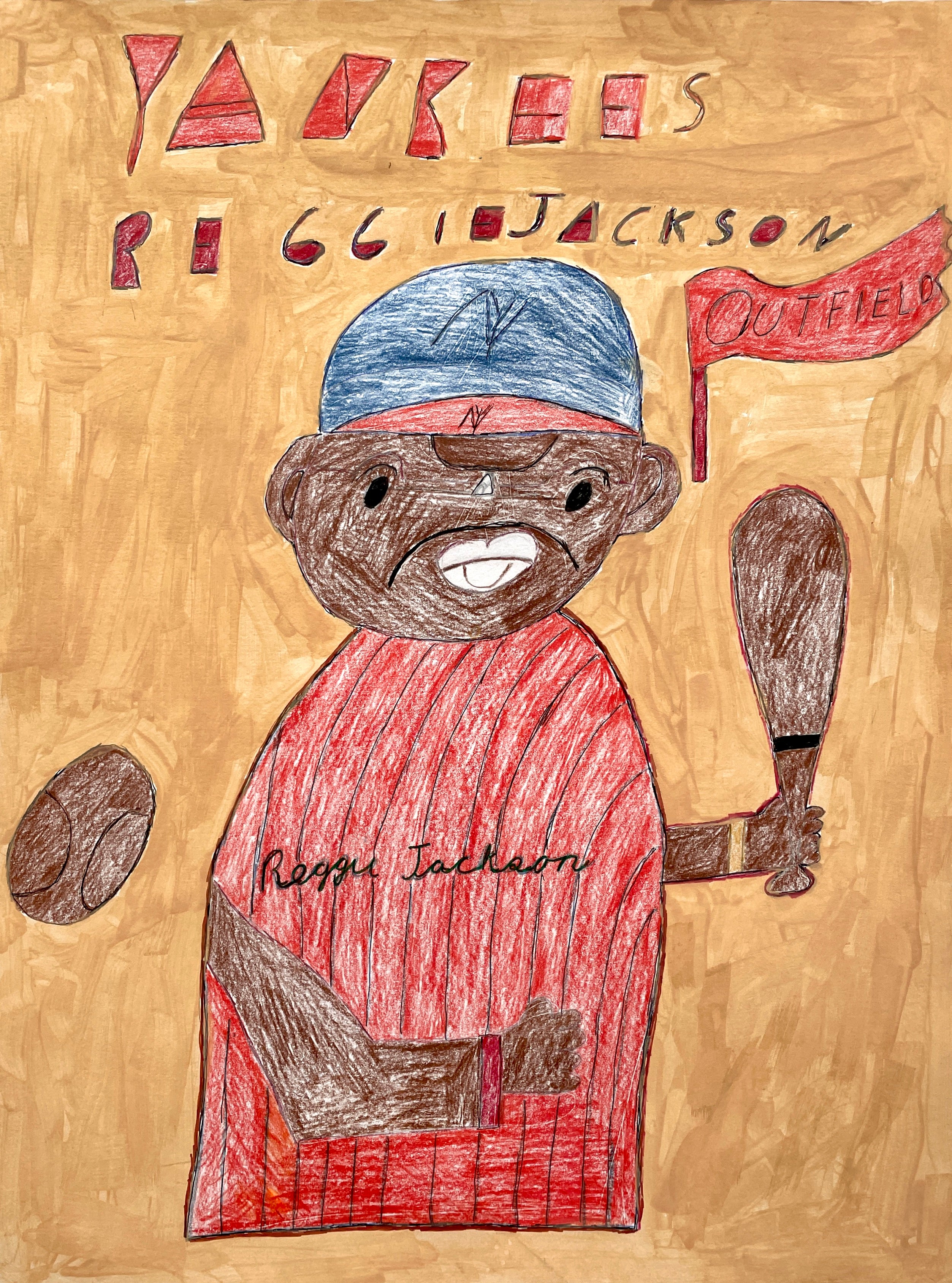 Reggie Jackson, by Marear Smith - pasc-gallery