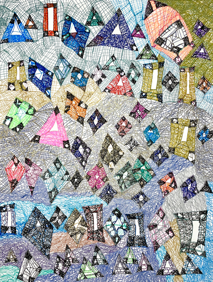 Untitled (Texture), by Michelle Funk - pasc-gallery