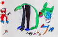 Creatures Under A Blood Sun, by Montgomery Matthews - pasc-gallery
