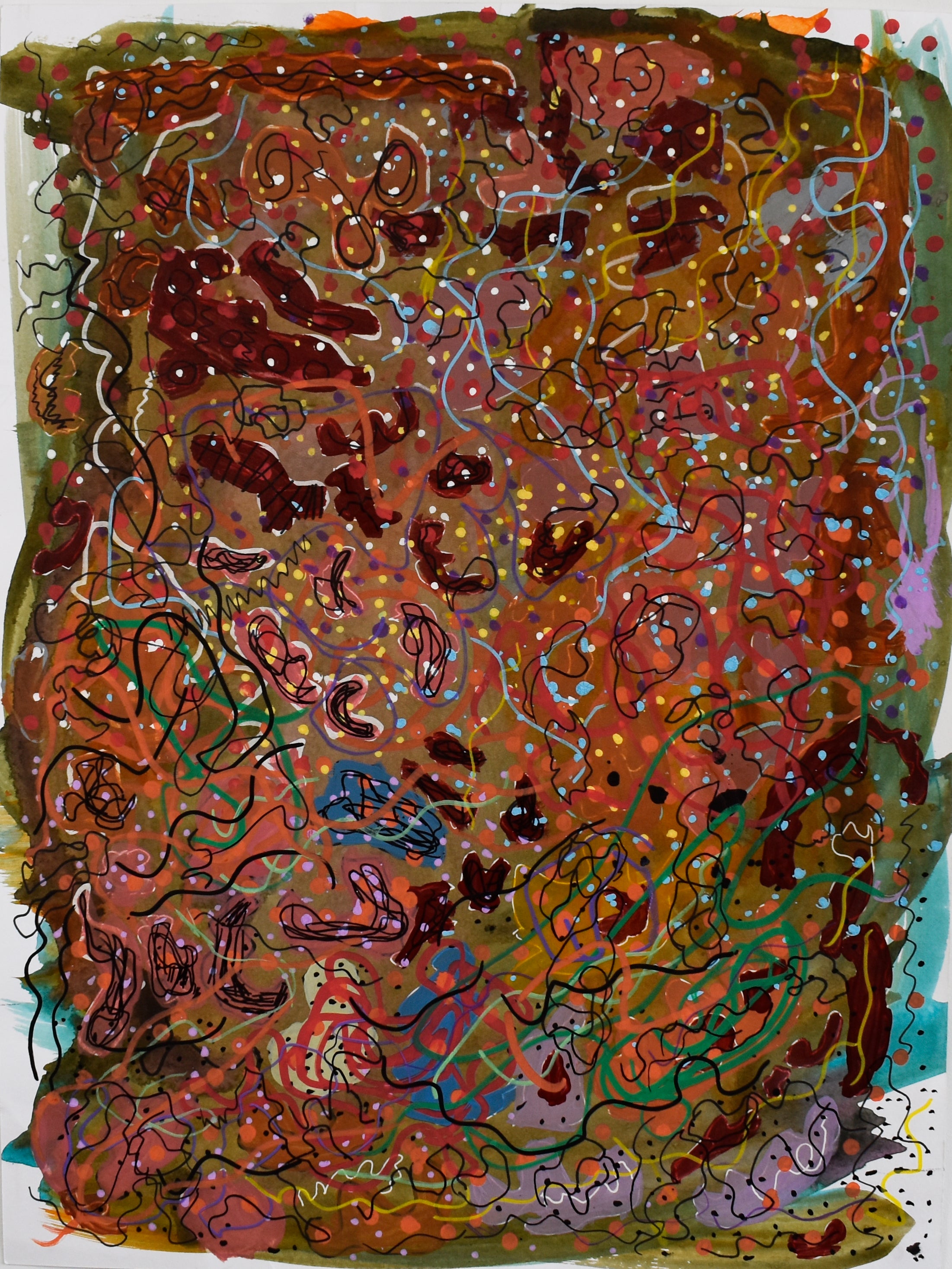 Squiggly Lines, by Nejwa Elghoul - pasc-gallery