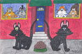 Outside Cats, by Nicholas Granch - pasc-gallery