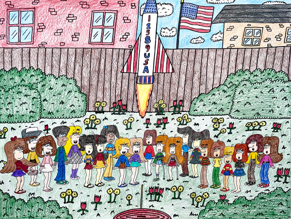 Rocket Launched, by Nicholas Granch