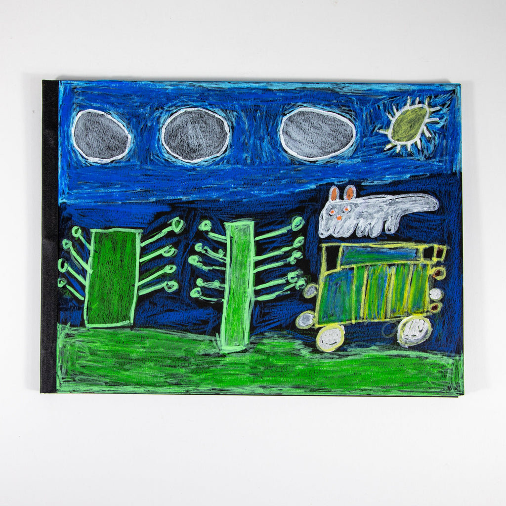 Untitled (Cars), by Dennis Cenzer - pasc-gallery