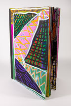 Untitled (Grids and Faces), by Renee Rogan - pasc-gallery