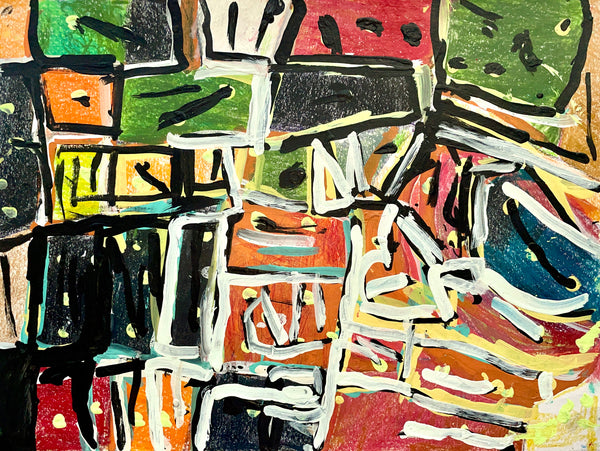 Untitled (Dots & Lines), by Phillis Rogers