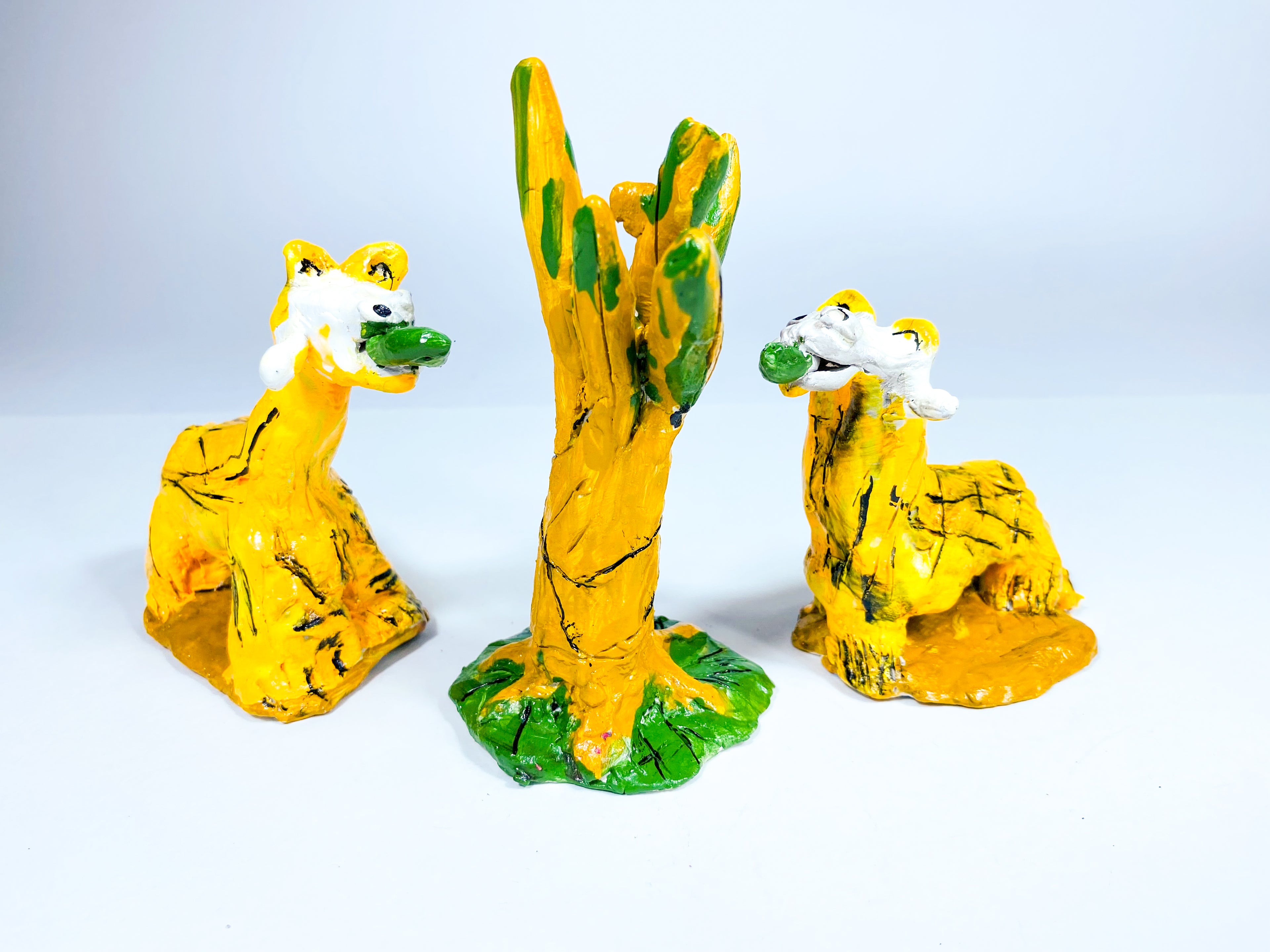 African Safari Two Giraffes and Tree, by Ryan McDonagh - pasc-gallery