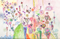 Untitled (Hearts and Flowers), by Promise Vos - pasc-gallery