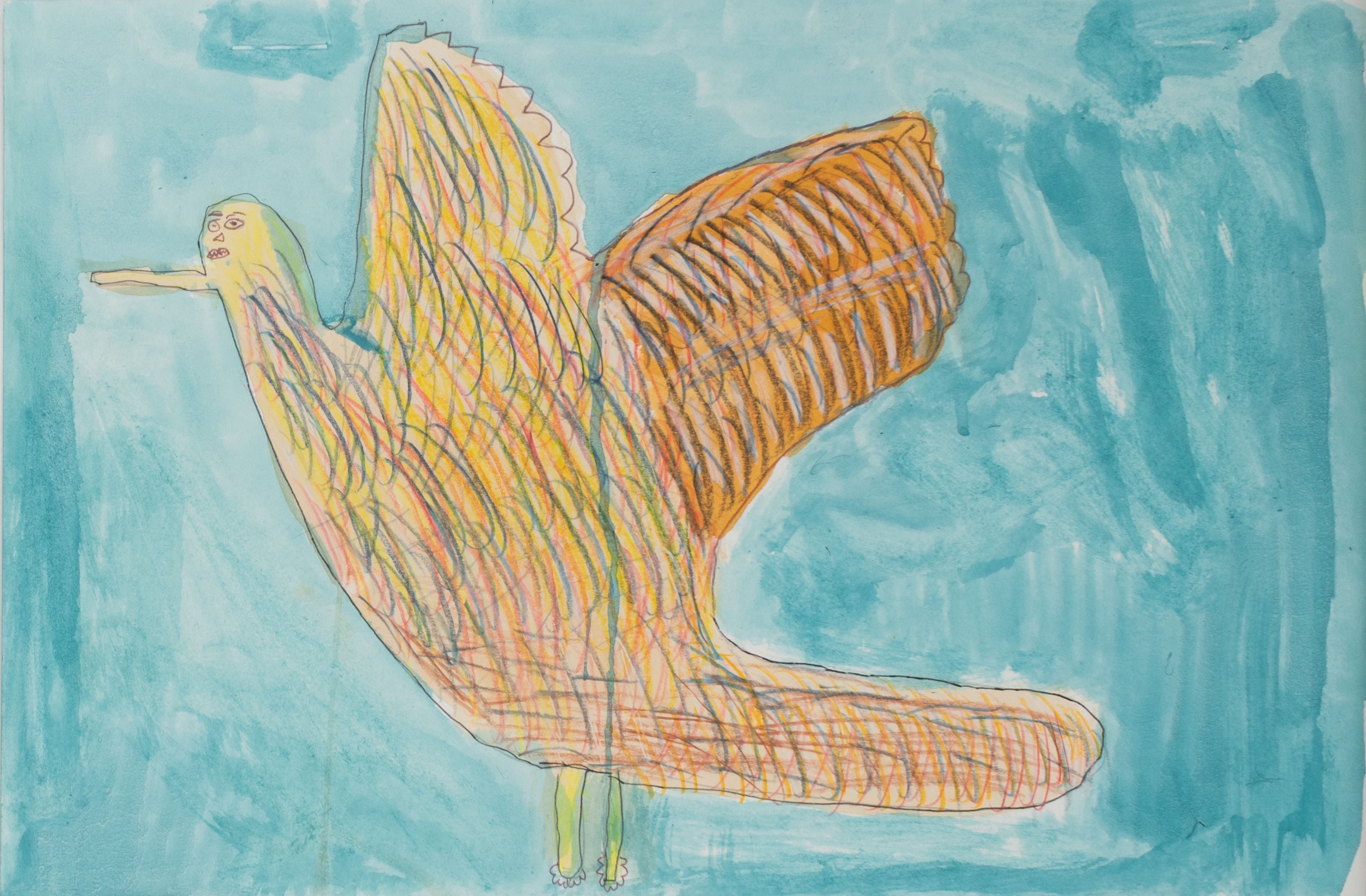 Bird With a Human Face, by Rubin Bates - pasc-gallery