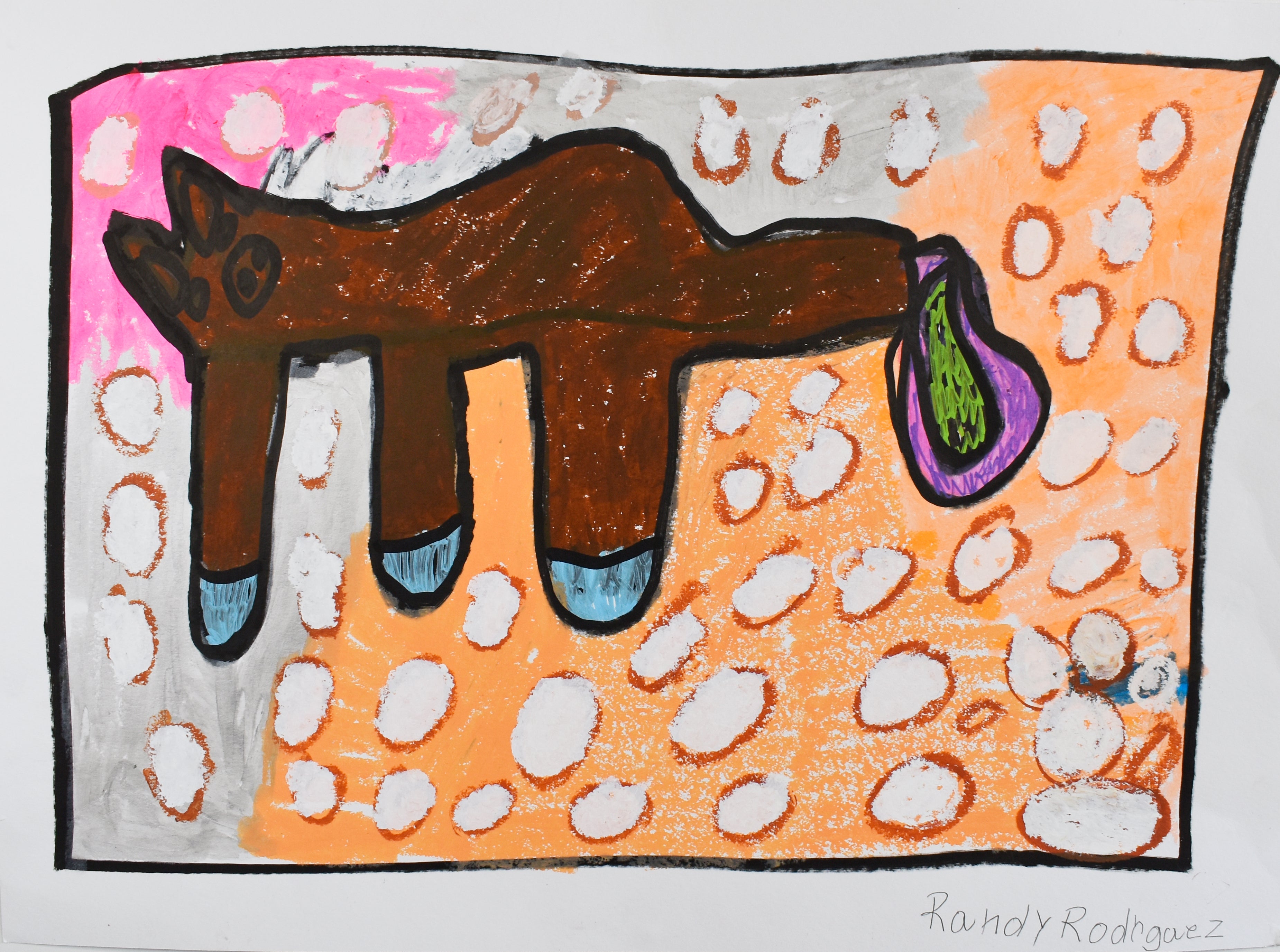 Untitled Horse, by Randy Rodriguez - pasc-gallery