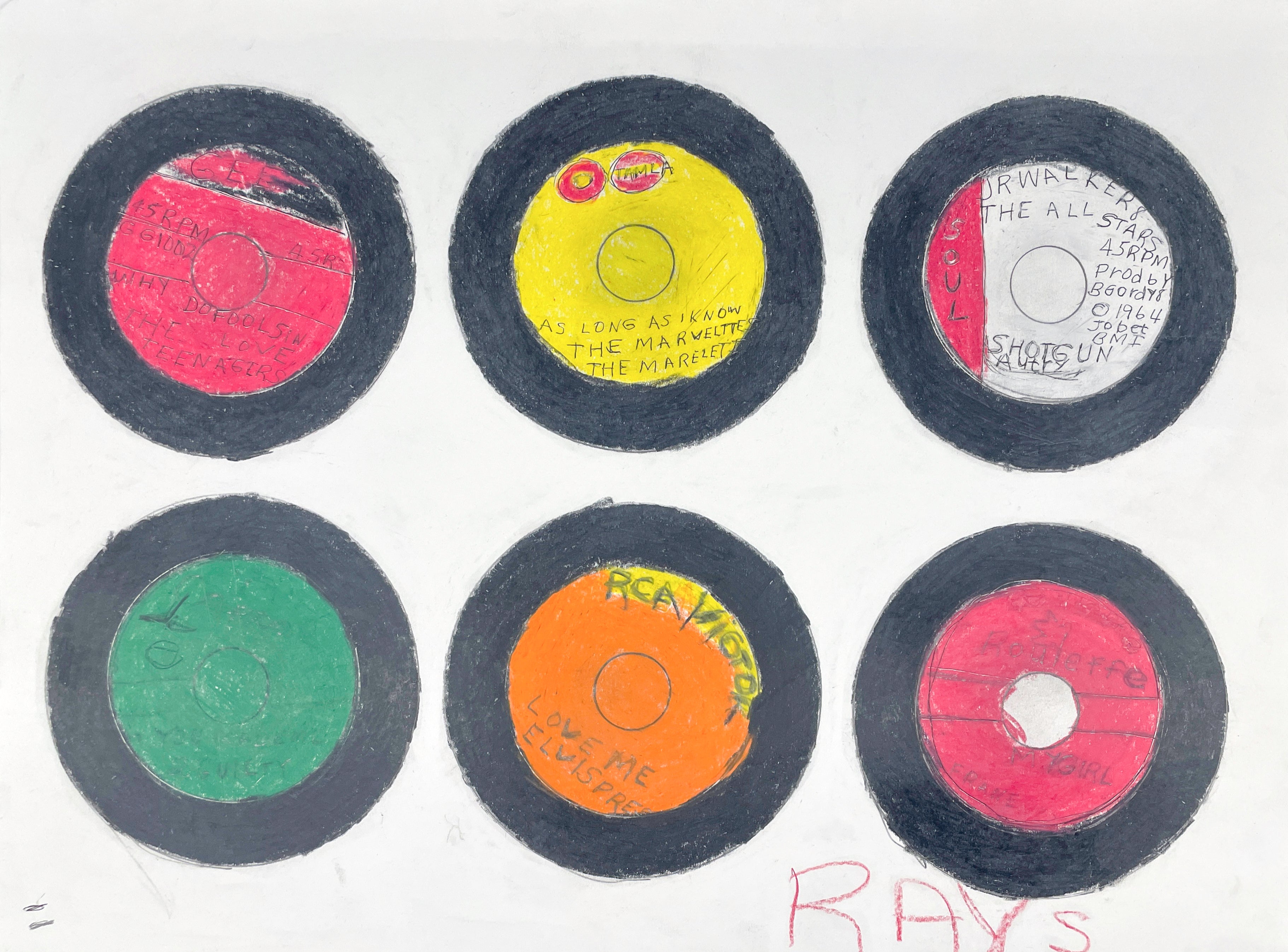 45s 03 (Why Do Fools, I Know), by Ray Smith - pasc-gallery