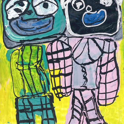Standing Friends, by Renee Rogan