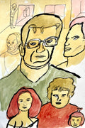 Untitled (Faces), by Richard Marshall - pasc-gallery