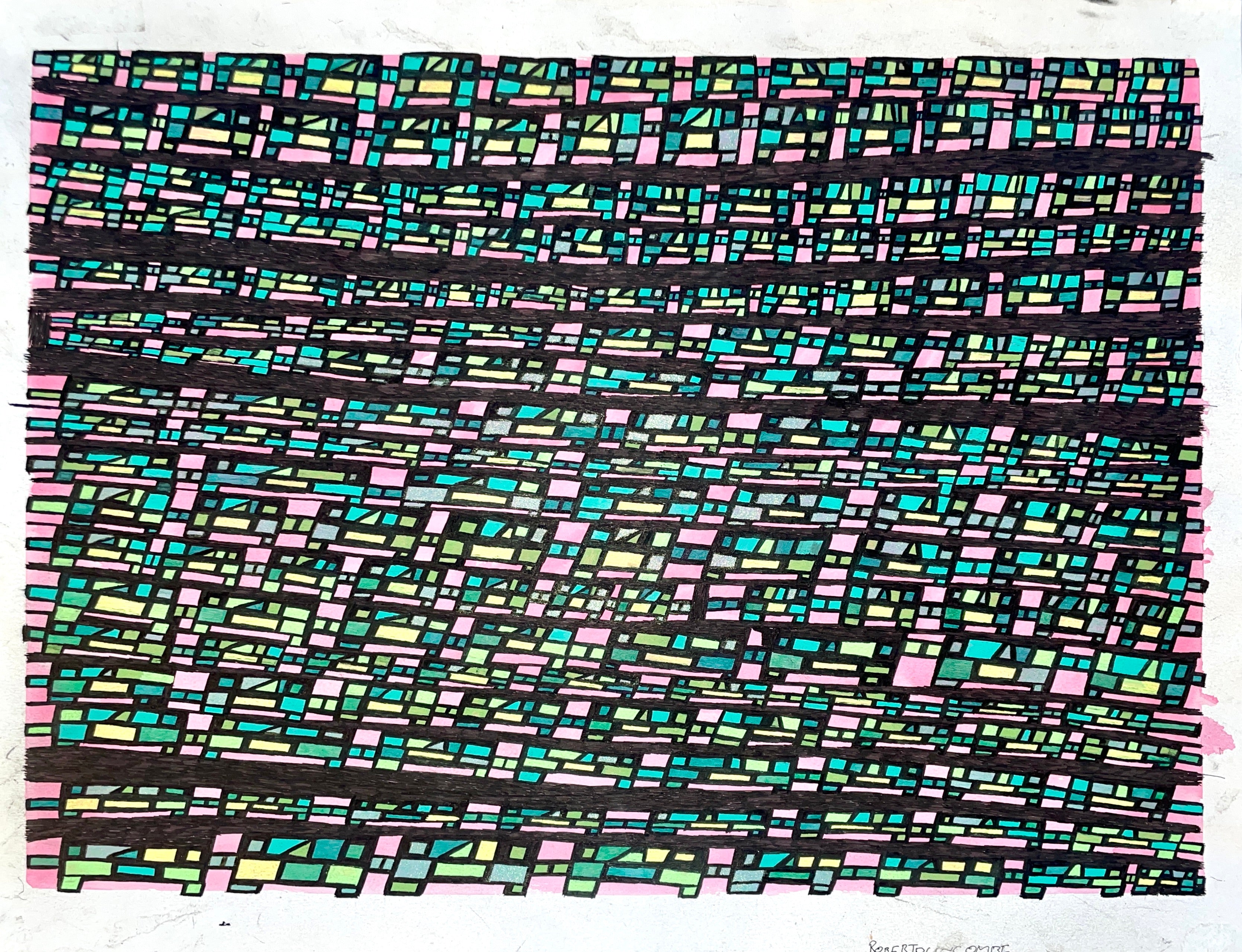 Untitled (Pink Green), by Robert Duncombe