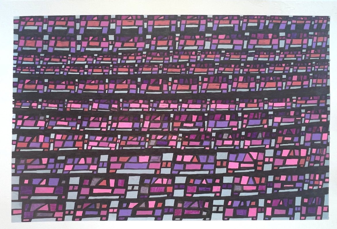 Untitled (Pink Purple), by Robert Duncombe