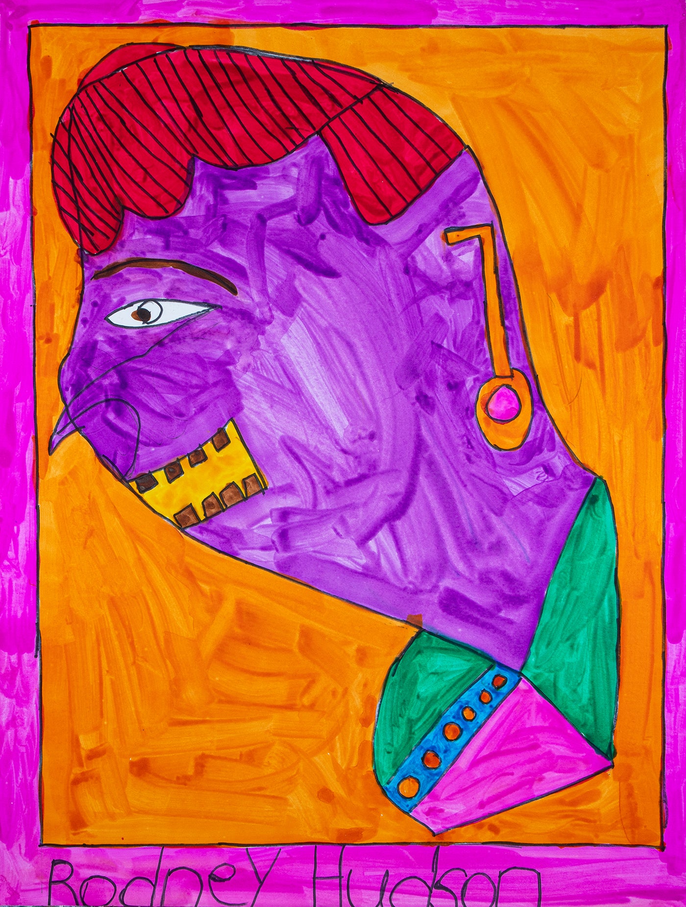 Purple Bill Hudson, by Rodney Hudson - pasc-gallery