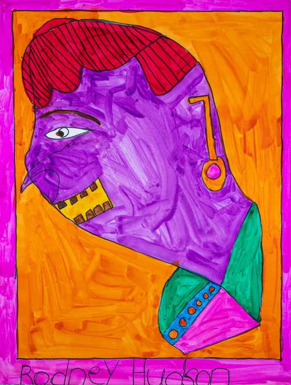 Purple Bill Hudson, by Rodney Hudson