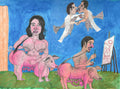 Artist Family, by Ronald Griggs