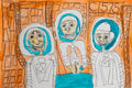 Astronauts Having A Time of their Lives, by Ryan Cooke - pasc-gallery