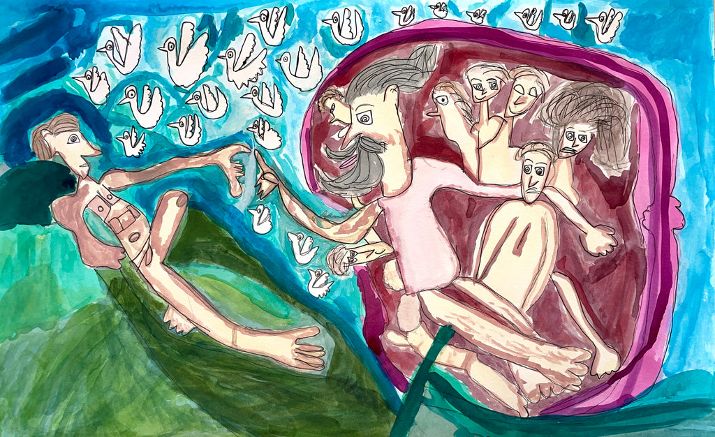 The Creation of Adam, by Ryan Cooke