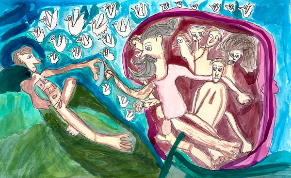 The Creation of Adam, by Ryan Cooke