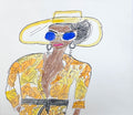 Woman in Yellow Hat, by Sandra McCain