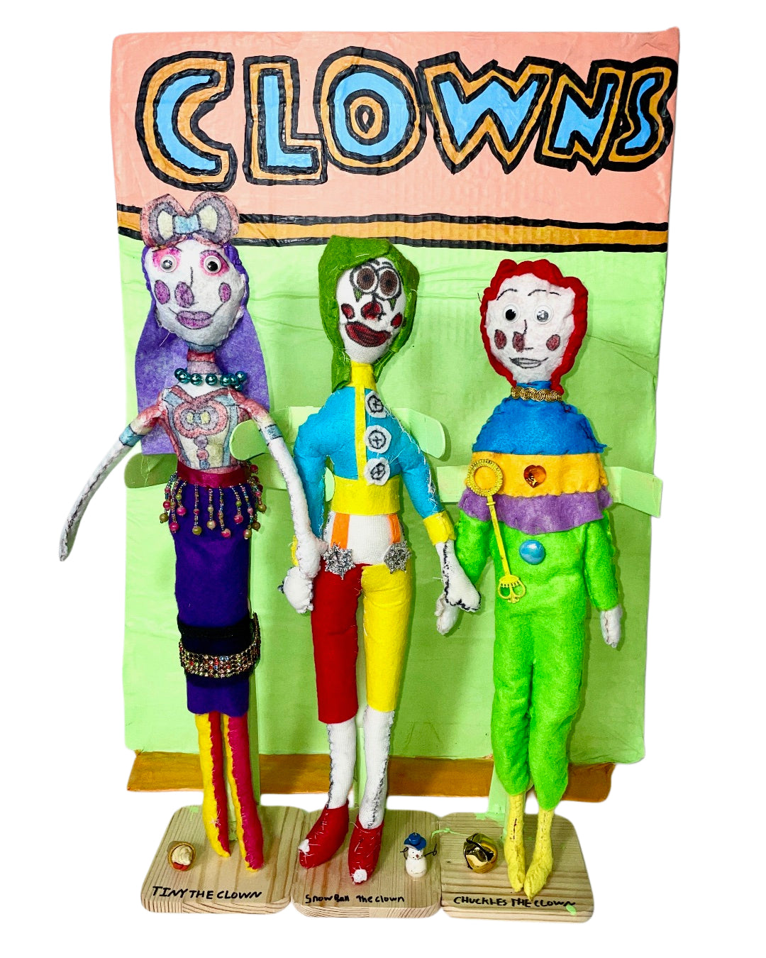Clowns, by Santina Dionisi - pasc-gallery