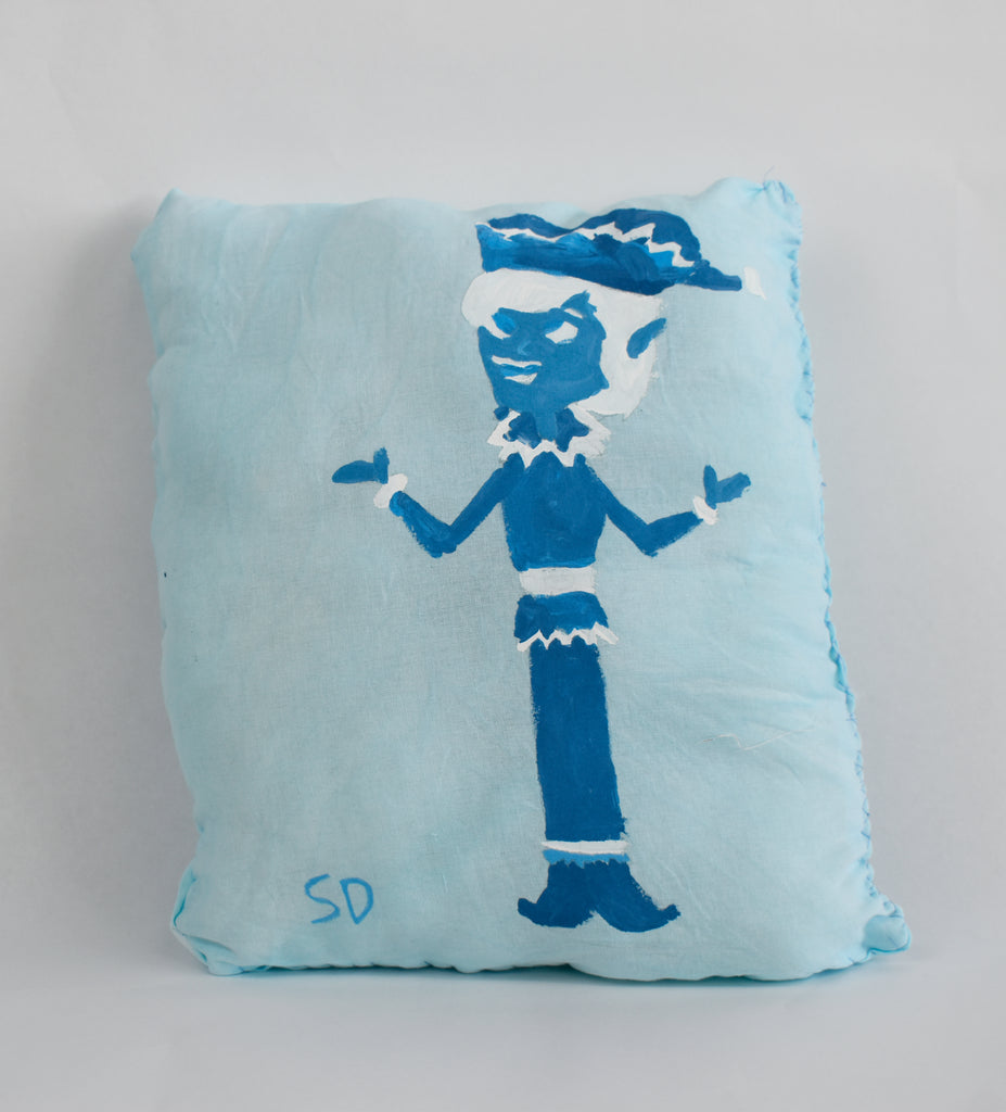 Jack Frost Pillow, by Santina Dionisi