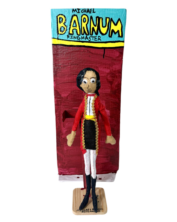 The Ringmaster Michael Barnum, by Santina Dionisi