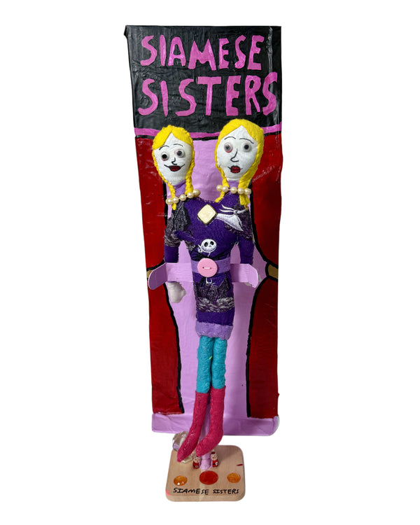 Siamese Sisters, by Santina Dionisi