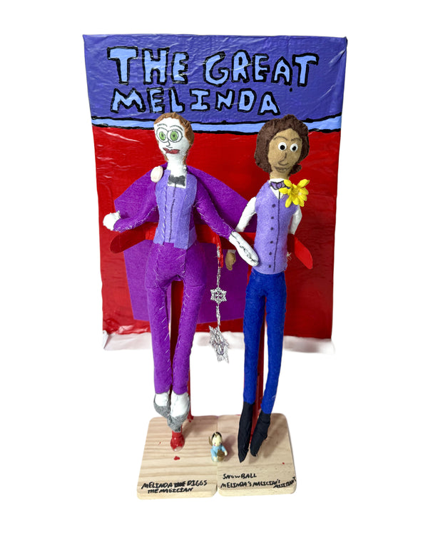 The Great Melinda and Her Assistant Snowball, by Santina Dionisi