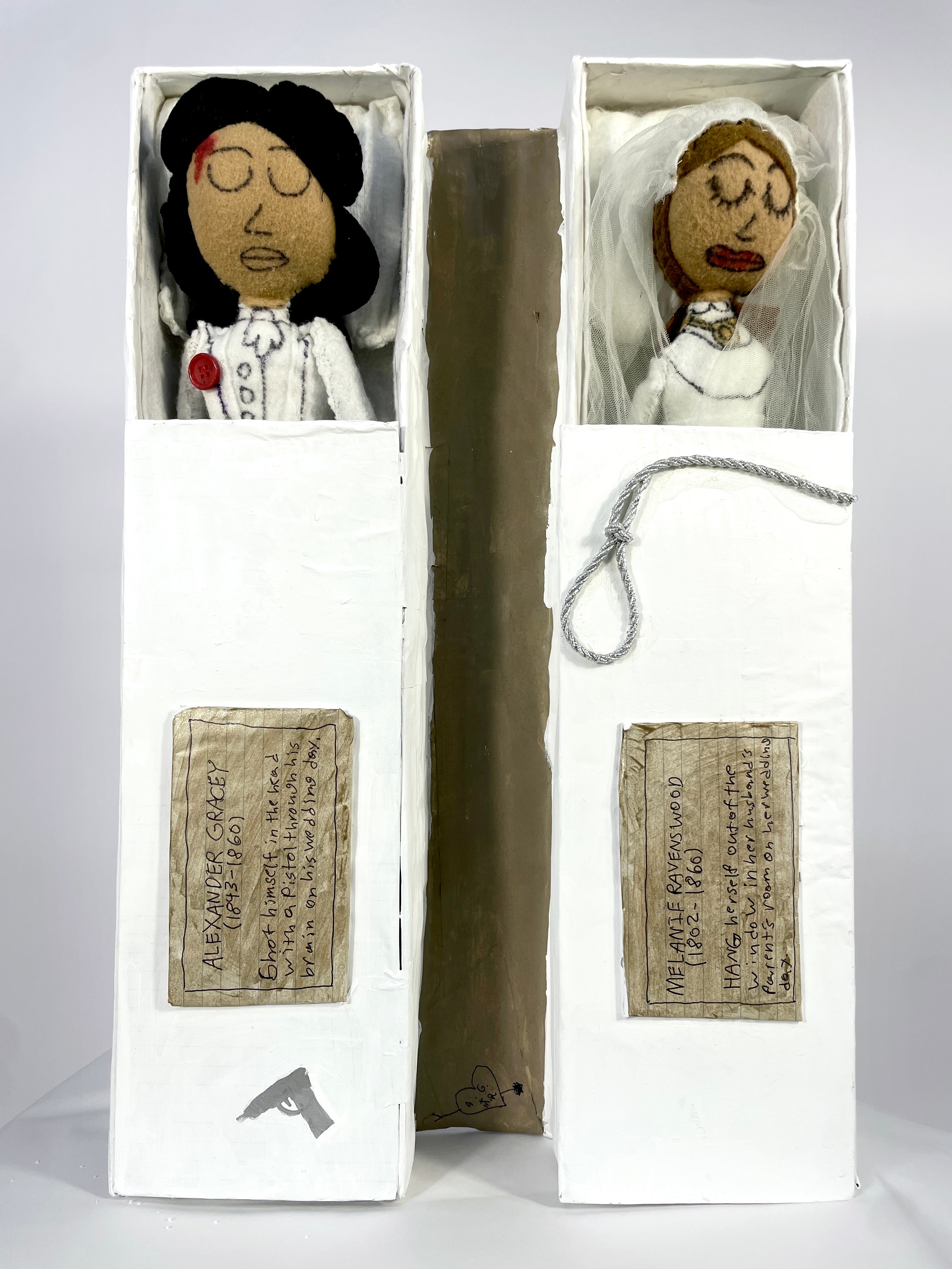 The Haunted Wedding Dolls, by Santina Dionisi - pasc-gallery