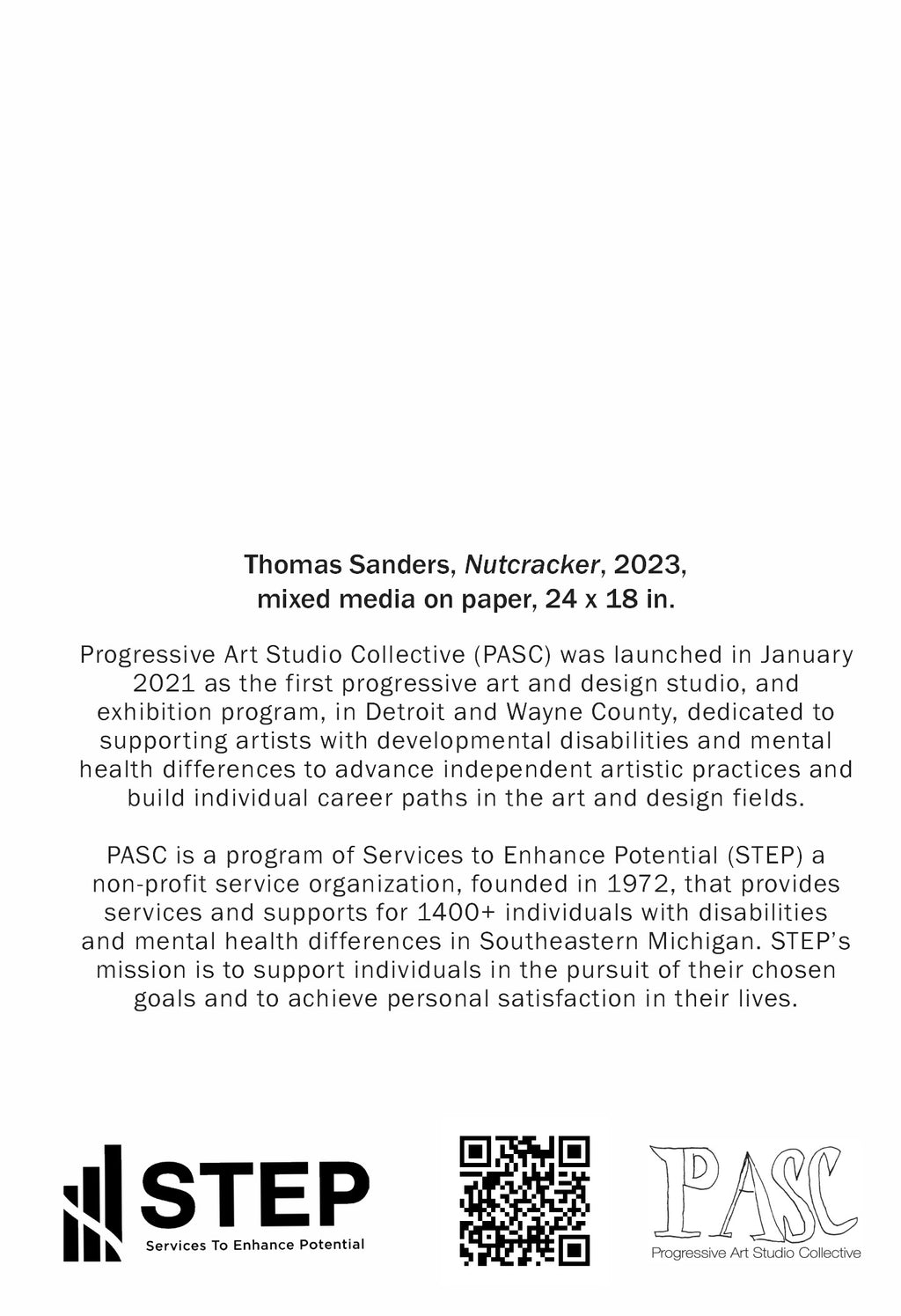 Holiday Card, by Thomas Sauders, Single - pasc-gallery