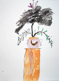 Planter on Pedestal, by Shawn Jackson