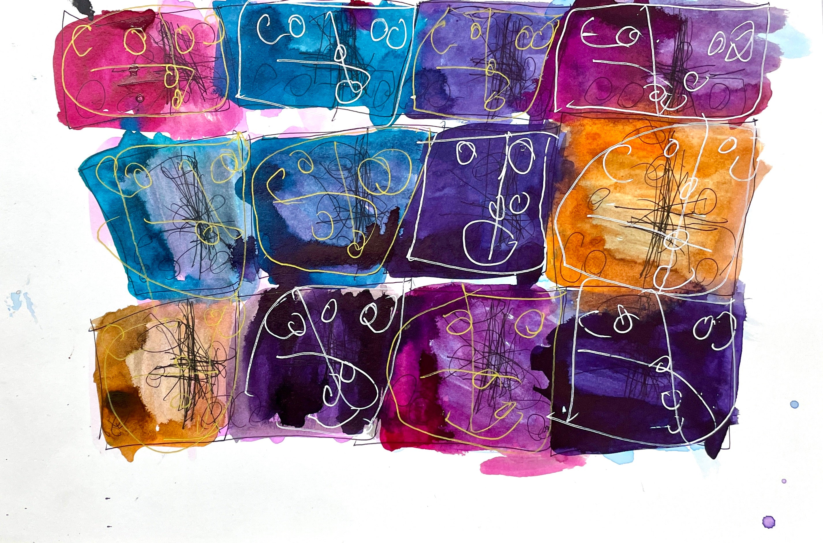 Colorful Heads, by Shawna Campbell